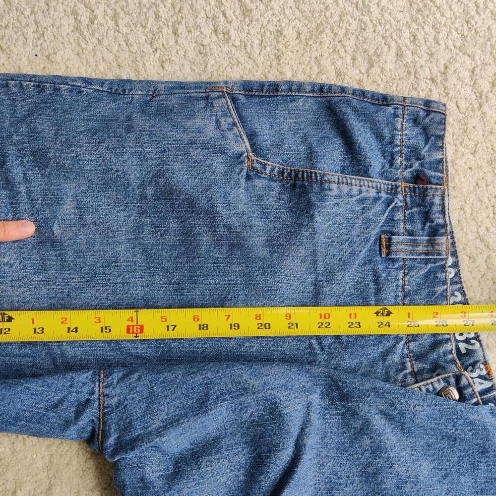 Y2K 2000s Randy Rivers Baggy Cotton Denim Shorts - Picture 6 of 6